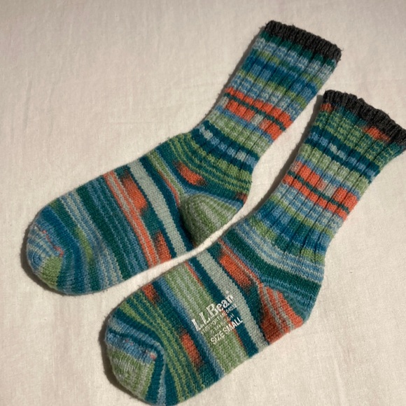L.L. Bean Accessories - L.L Bean handmade knitted socks from Freeport Me S